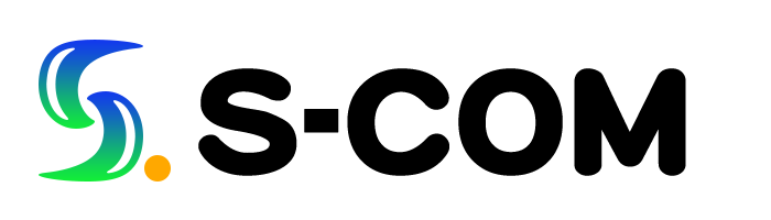 S-COM（エスコム） ロゴ